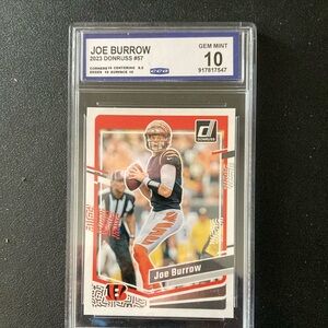 Joe Burrow 2023 Bengals GM10